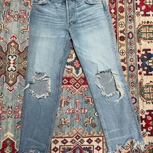 Free People Maggie Straight Jean Size 27